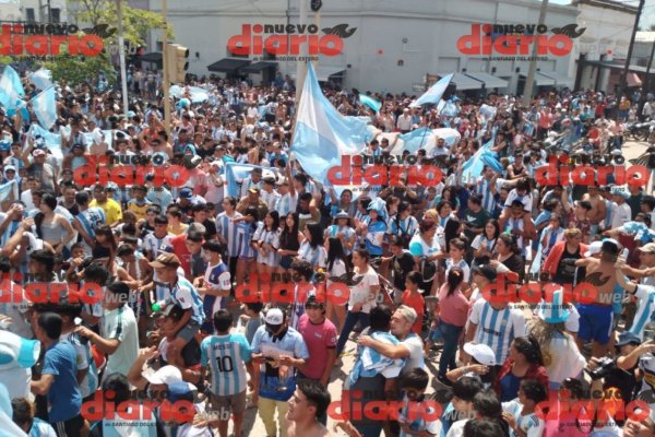 El interior enloqueció al grito de ARGENTINA CAMPE N galería de