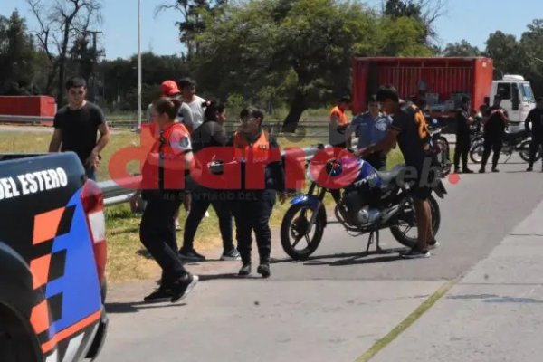 Falleci El Motociclista Que Viajaba Con Su Nieto Y Que Fueron