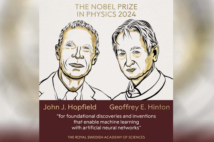 El premio Nobel de Física 2024 fue para John J Hopfield y Geoffrey E