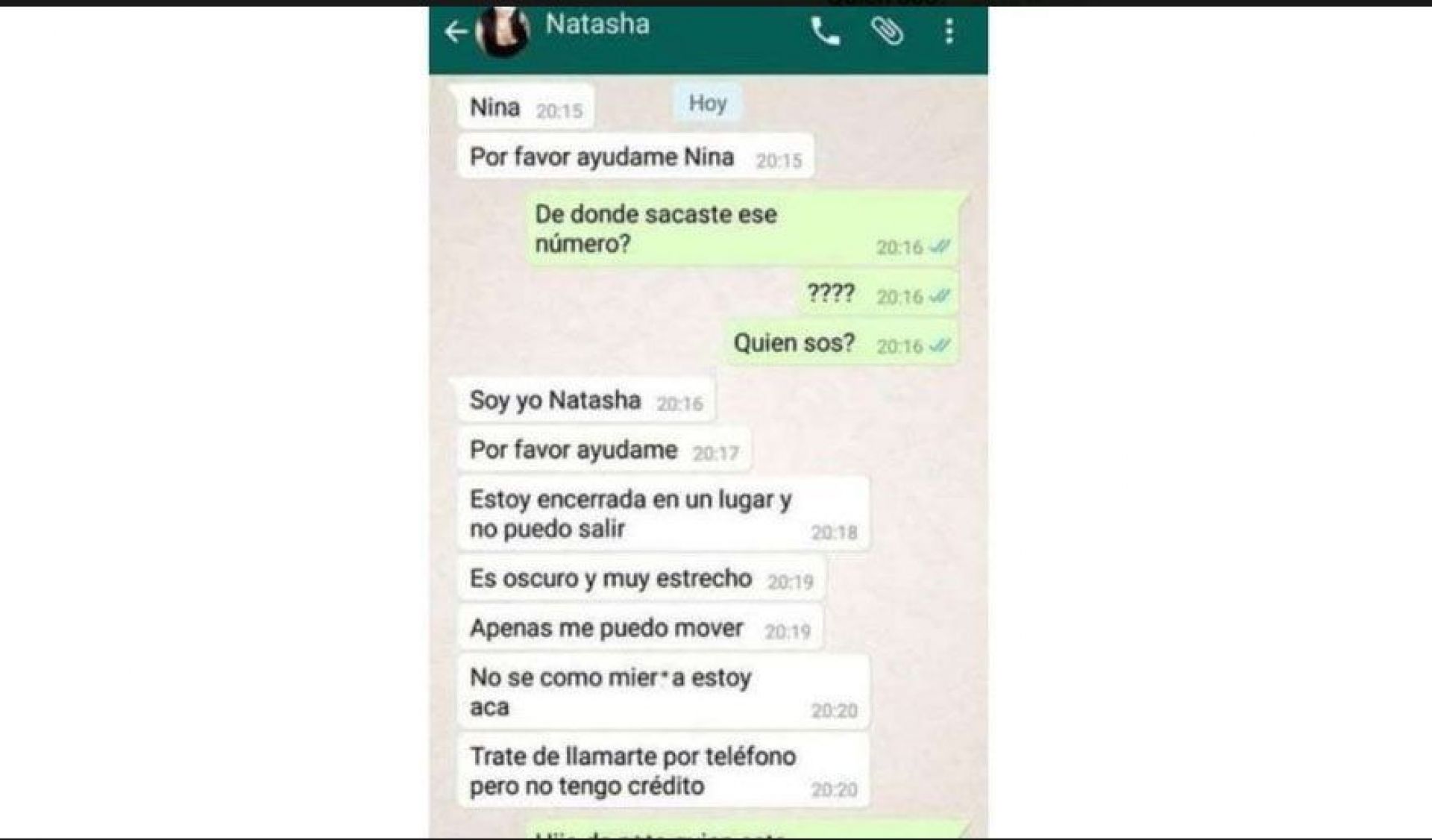 Conversaciones por WhatsApp que erizan la piel | Nuevo Diario Web