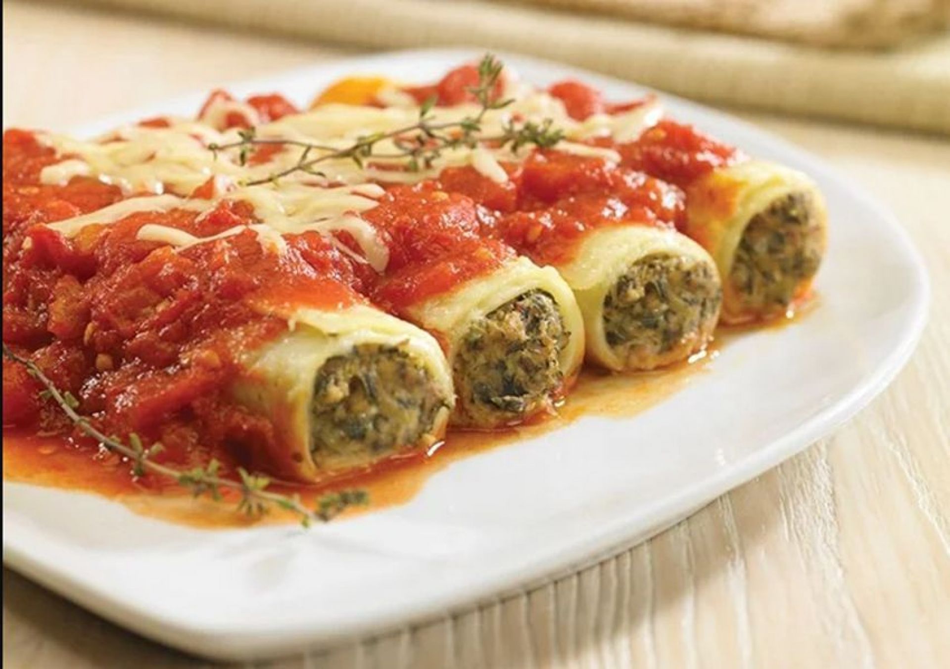 Los canelones vegetarianos: embajadores de una cocina más sostenible