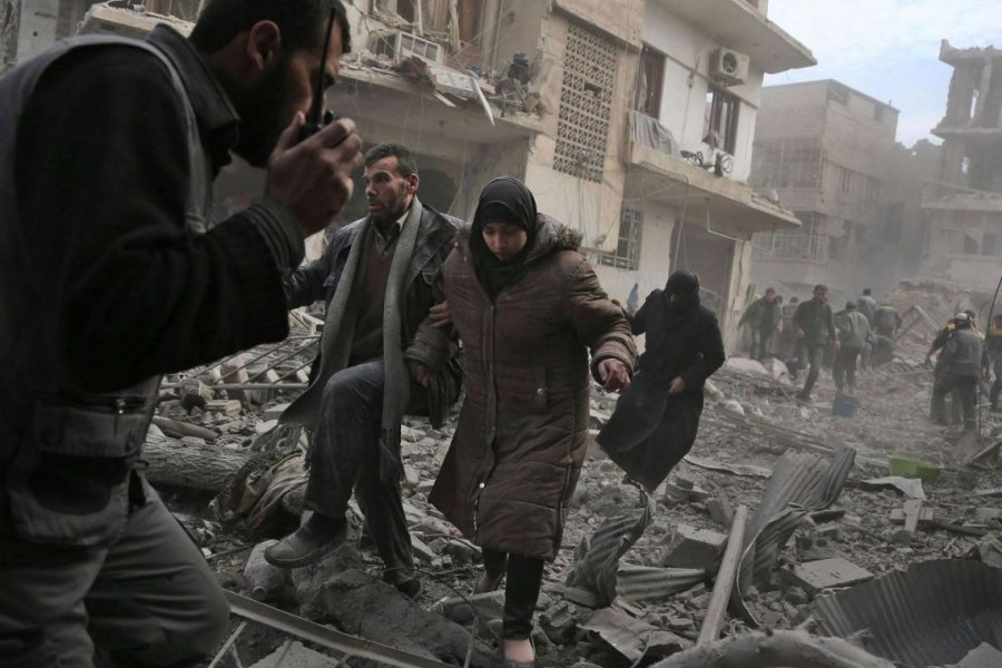 Ghouta del Este se encuentra ubicada en el cinturón que rodea el este de la Ciudad de Damasco, capital de Siria Ghouta del Este se encuentra ubicada en el cinturón que rodea el este de la Ciudad de Damasco, capital de Siria