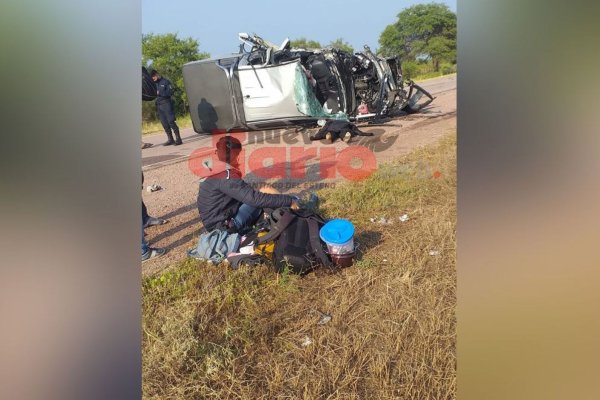 Fatal Accidente En La Ruta Nacional 34 Una Camioneta Volcó Y Una