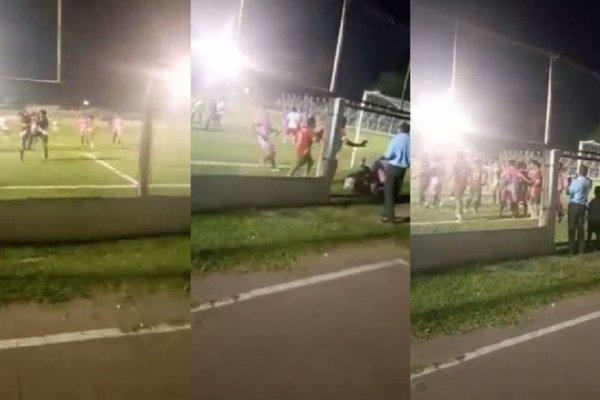 Lo Que Era Un Tranquilo Partido De Fútbol Terminó Con Piñas Y Patadas Video Nuevo 7746