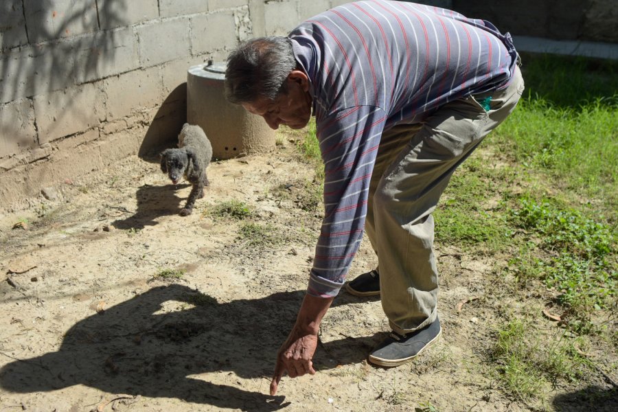 Se encontraron huellas en el inmueble (Foto Nuevo Diario).