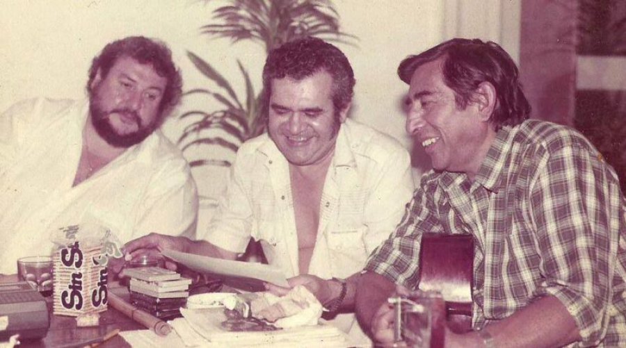<b>Alfredo Abalos, Pablo Ra&uacute;l Trullenque y Carlos Carabajal.</b>