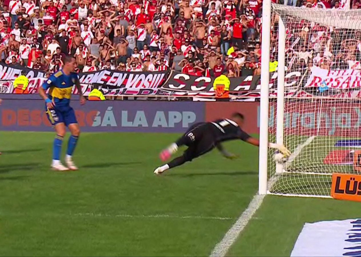 La Polémica Del Superclásico El Var Consideró Que La Pelota No Entró Y Le Anuló Un Gol A River