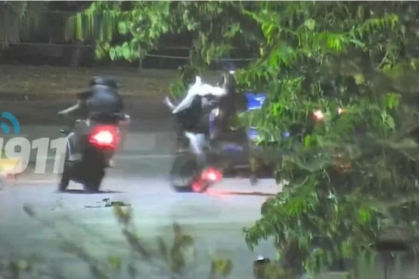 Córdoba: un motochorro quiso hacer “willy” mientras lo perseguía la policía, se cayó y fue detenido
