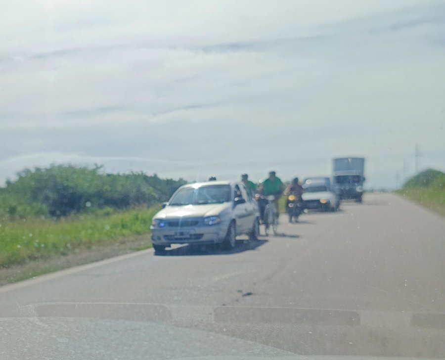 M&aacute;s peregrinos en viaje.