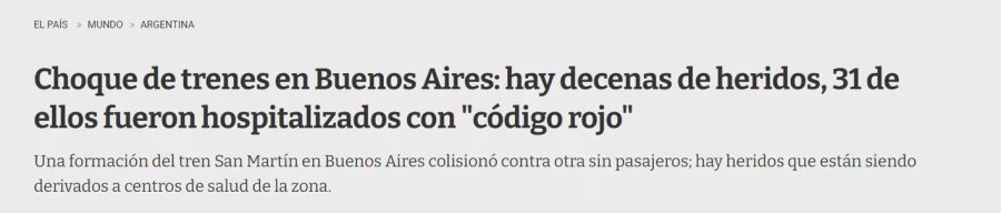 Diario El Pa&iacute;s, de Uruguay.