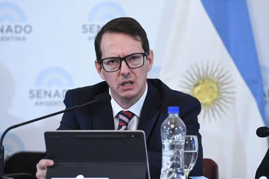Carlos Guberman, secretario de Hacienda. Carlos Guberman, secretario de Hacienda.