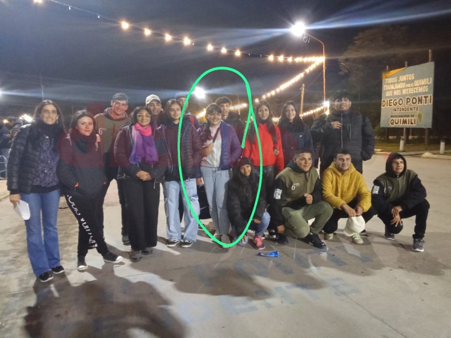 La victima fatal, junto a sus compa&ntilde;eros.