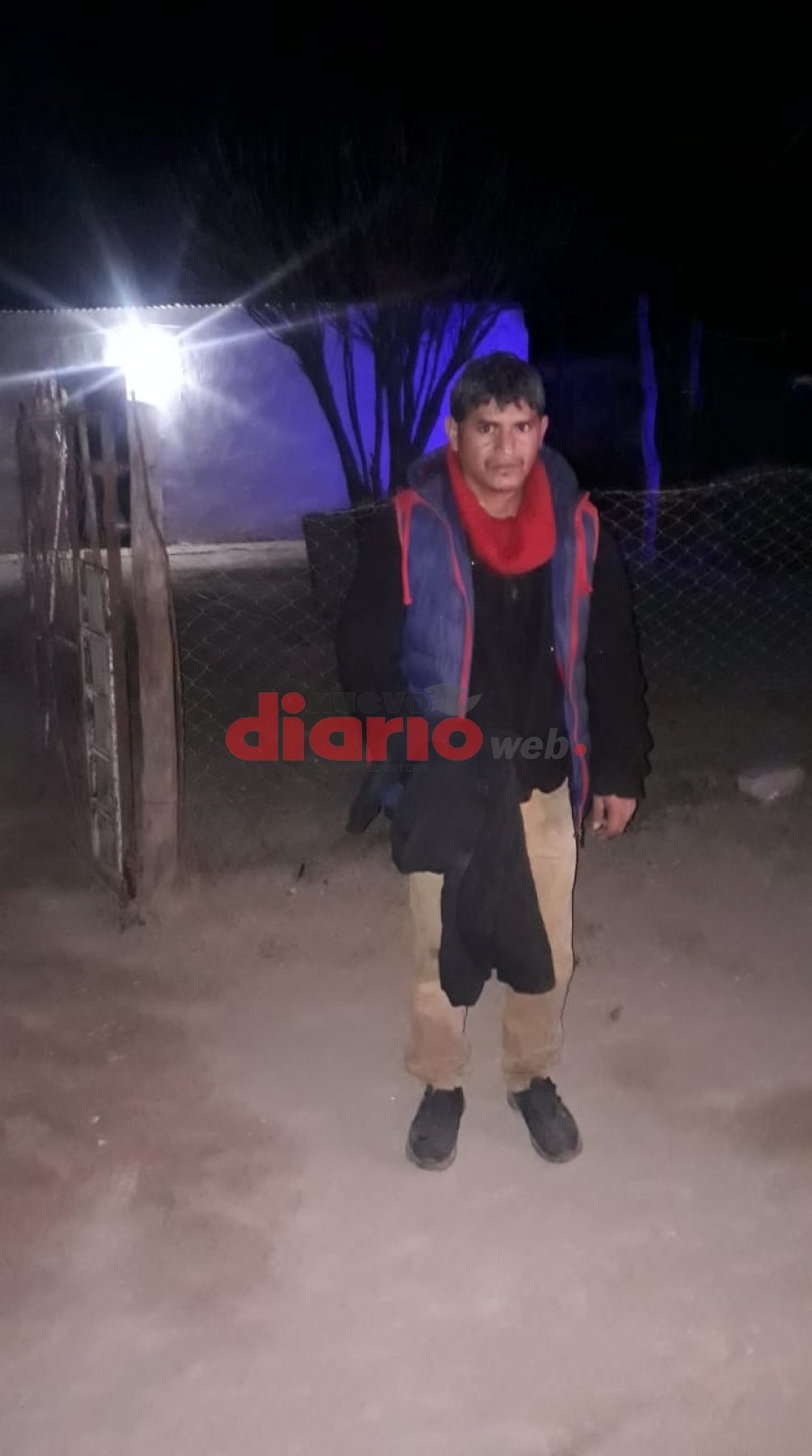 En la madrugada se reencontr&oacute; con su familia (Foto Nuevo Diario)