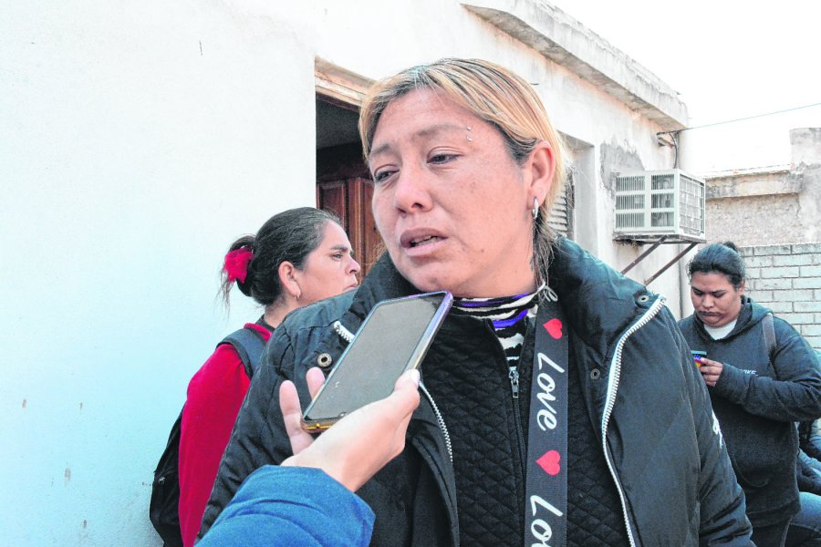 &ldquo;Pedimos justicia por mi primo&rdquo;, dijo Betiana (Foto Nuevo Diario Web).