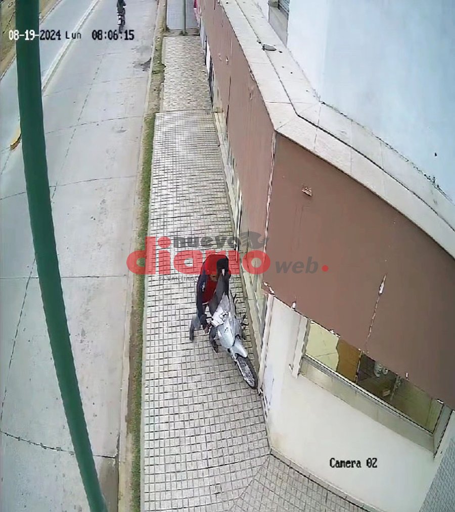La Policía analiz&oacute; el video (Foto Nuevo Diario Web)