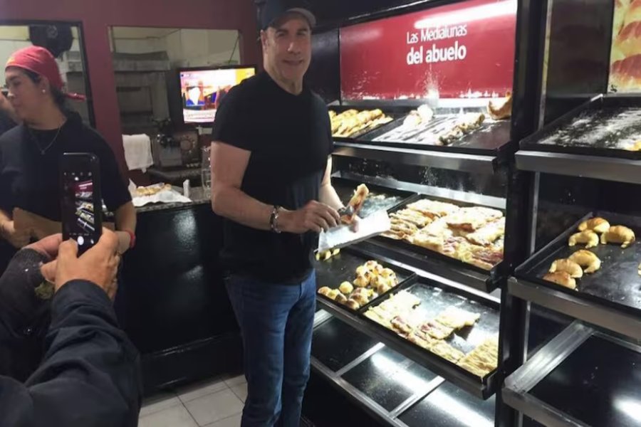 Cuando Travolta visitó la Argentina en 2016. Cuando Travolta visitó la Argentina en 2016.