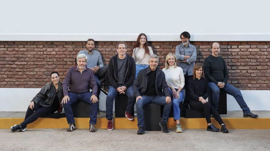 El elenco de una gran producción.