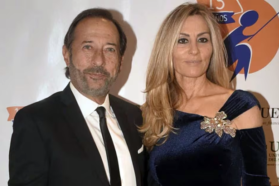 Guillermo Francella y Maryn&eacute;s Bre&ntilde;a.