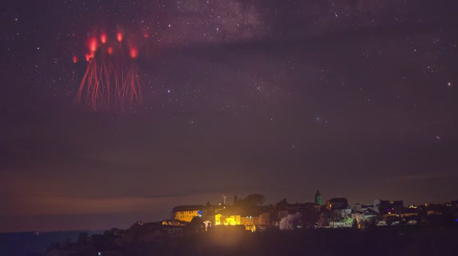 Duendes rojos, el fen&oacute;meno a&eacute;reo que ni la NASA conoce su origen (Foto: Nicol&aacute;s Escurat/NASA).