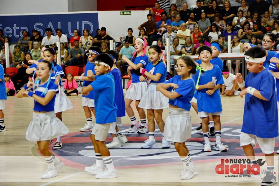 La Muestra Anual De Educación Física Del Colegio Santa Dorotea, En 