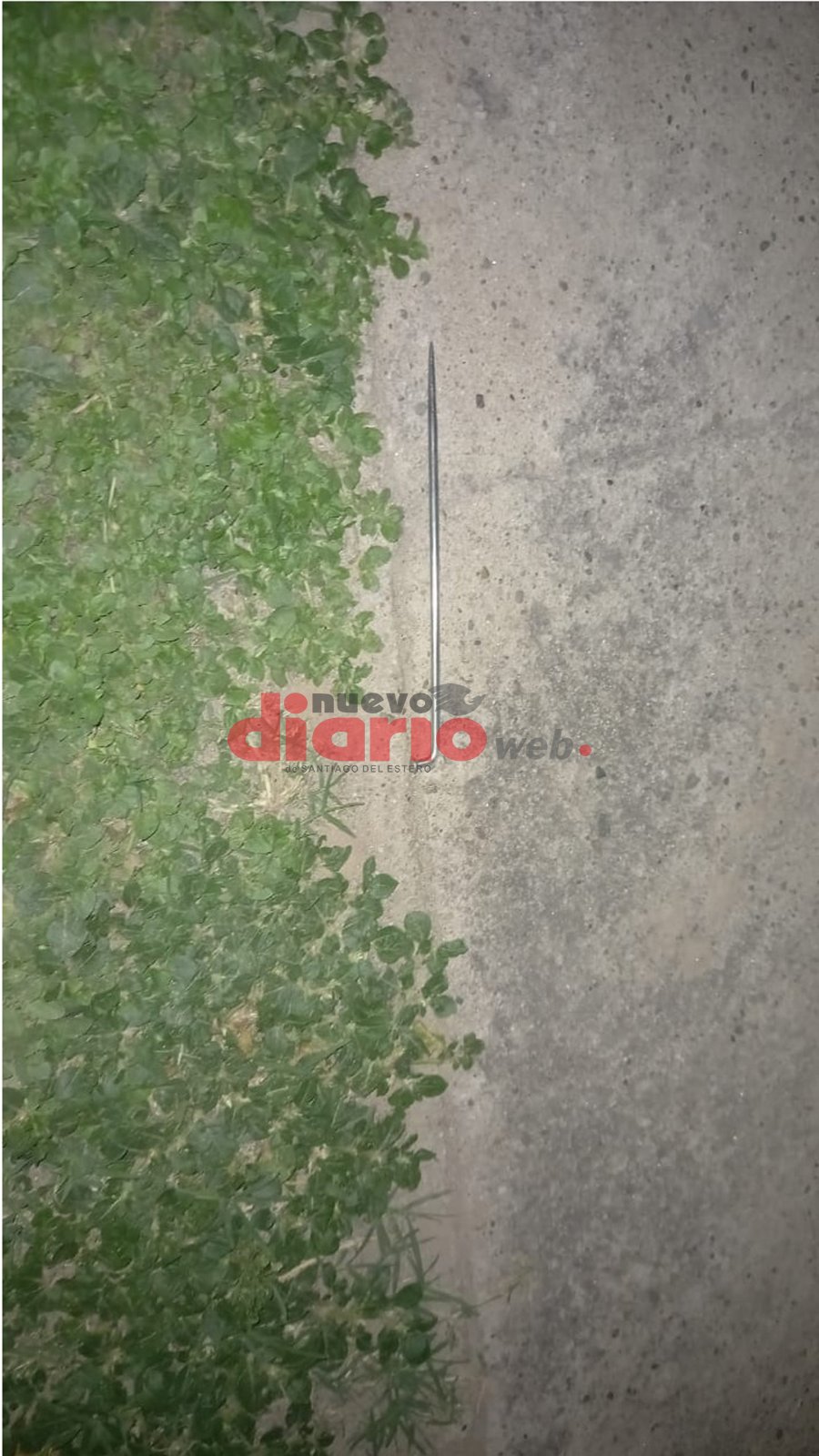 Se le secuestr&oacute; una punta al ladr&oacute;n (Foto Nuevo Diario Web).