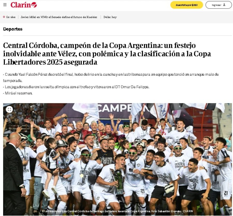 Clar&iacute;n.