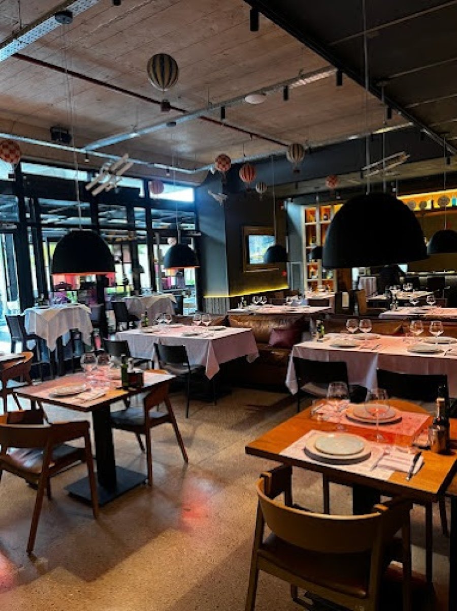 El interior del restaurant.