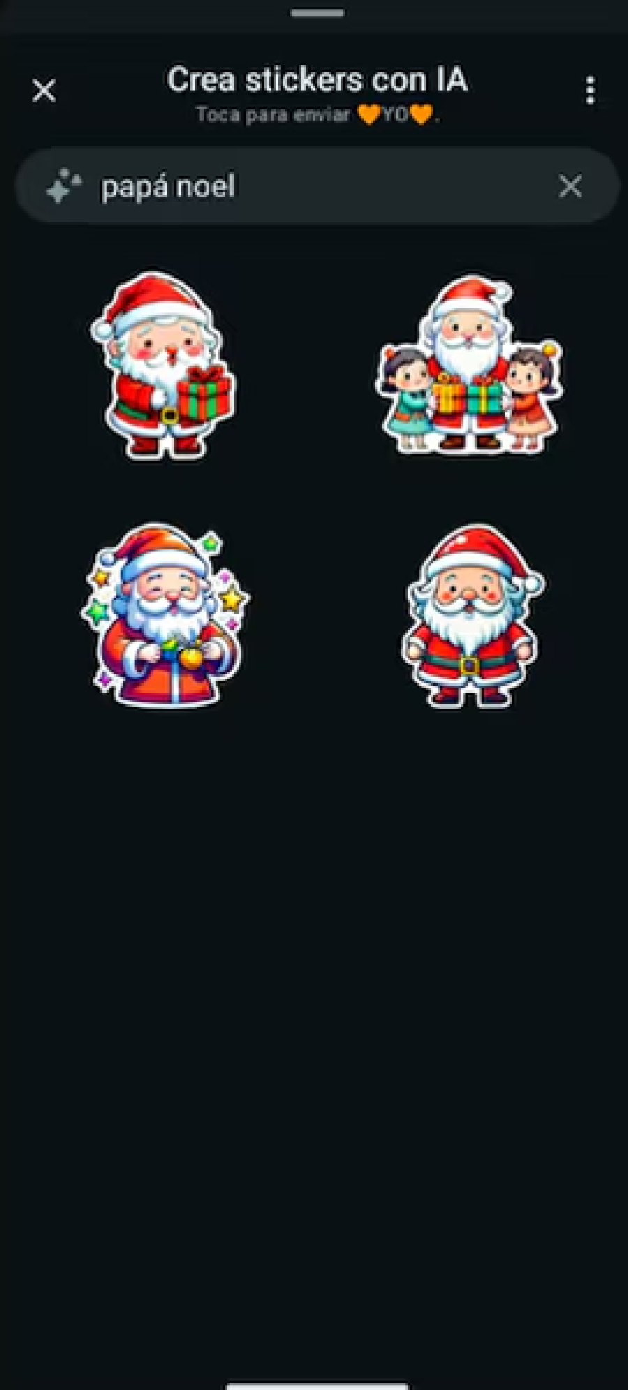 Es recomendable a&ntilde;adir descripciones cortas al momento de generar stickers en WhatsApp. (WhatsApp)