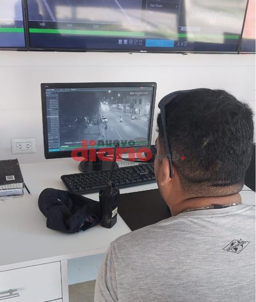 La Polic&iacute;a realiz&oacute; un seguimiento a trav&eacute;s de las c&aacute;maras de seguridad.