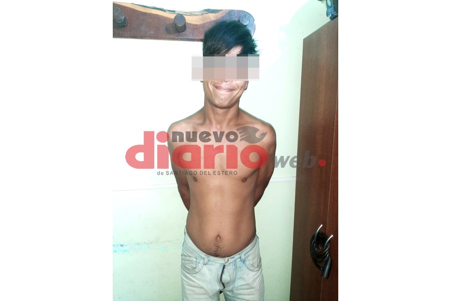Fue alojado en sede policial. Fue alojado en sede policial.