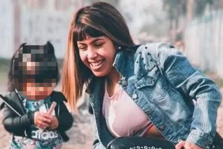Malena y su hija.