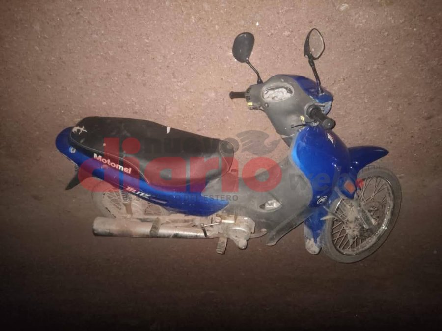 La Motomel Blitz del fallecido.