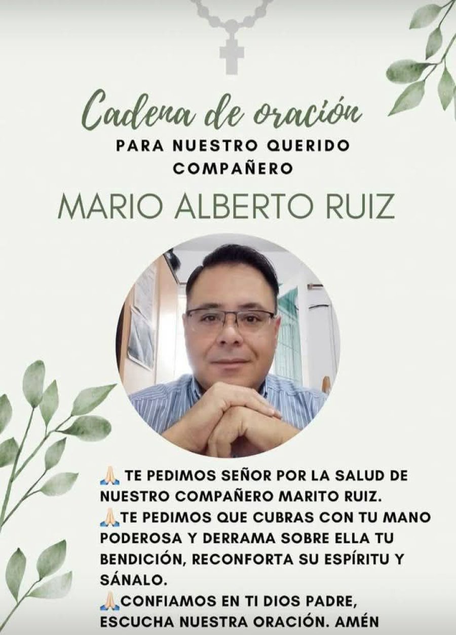 En redes, pedían oraciones por su grave cuadro de salud.