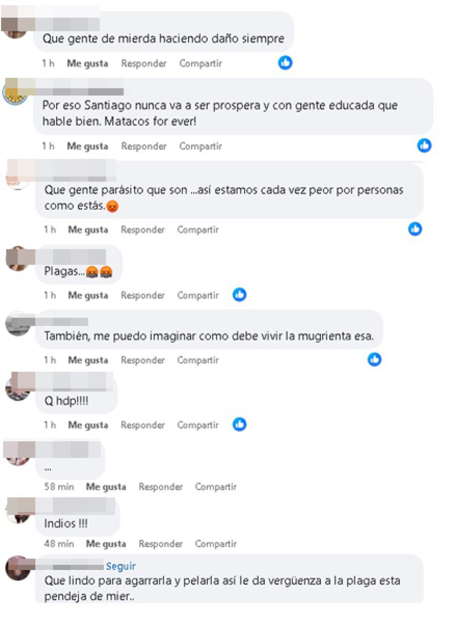 El enojo de los vecinos.