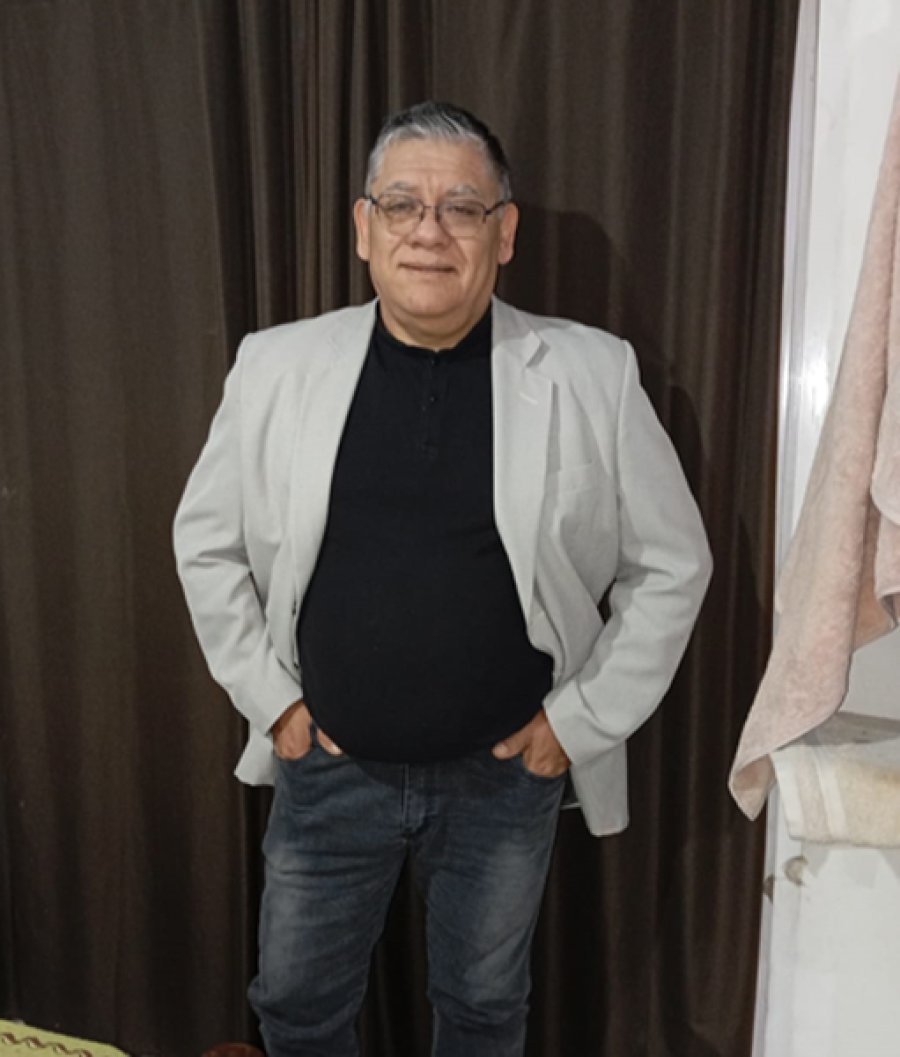 Carlos Meli&aacute;n, secretario general de FOECYT seccional Sgo. del Estero.