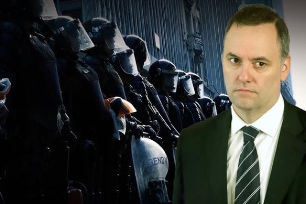 Adorni lanzó nuevo spot con fuerzas federales ocupando la Ciudad