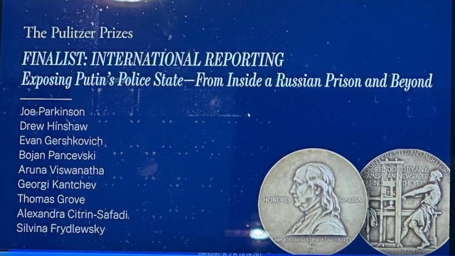 La nominaci&oacute;n de la periodista argentina en los Premios Pulitzer