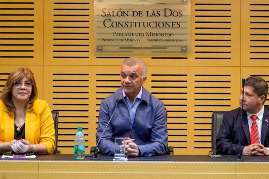 Carlos Arce, senador por Misiones. Imagen: redes sociales.