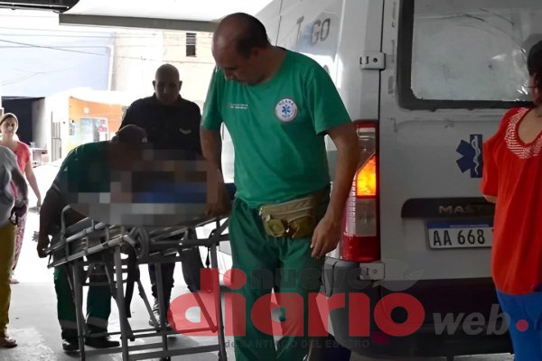 Hospitalizan a una nena de 2 años y a un policía, tras fuerte choque de motos