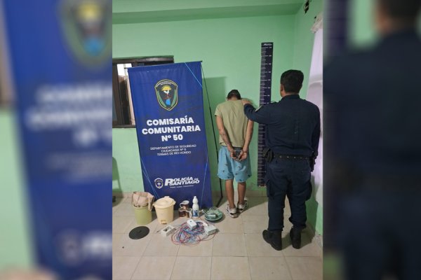 La Policía aprehendió a un sospechoso de robo a un comercio tras ser reconocido en cámaras