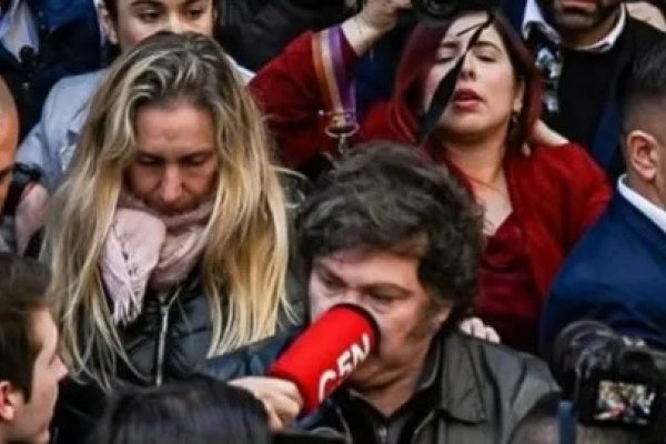 Milei se enojó con un periodista: 
