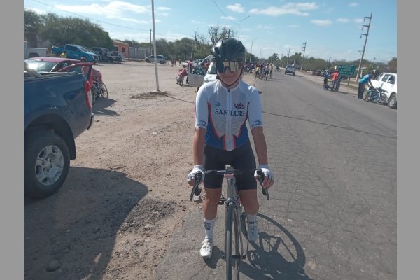 Belen Buena tuvo una destacada labor en el Nacional de Ciclismo