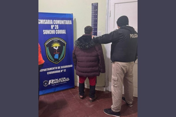 Detienen en el barrio Challua a un hombre con pedido de captura por crimen en Buenos Aires