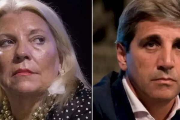 Carrió amenaza a Caputo por el Garrahan: 