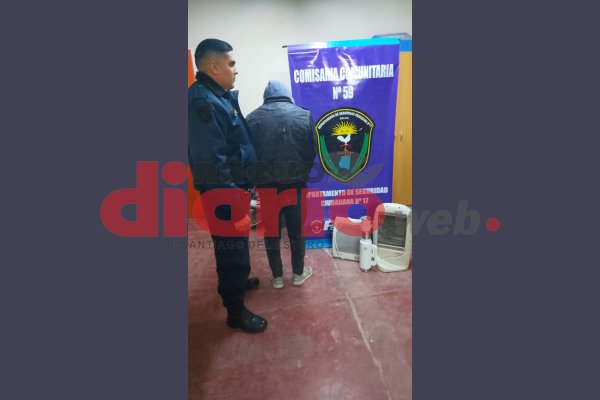 Recuperan elementos robados y demoran a un hombre en el barrio John Kennedy