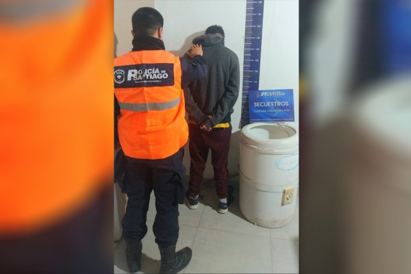 Robó un lavarropas y cayó tras intentar huir a pie en el barrio Constitución