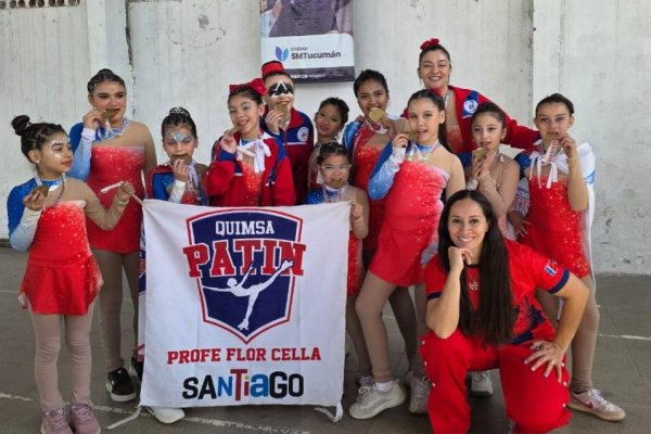 Patín Quimsa se quedó con varias medallas en el Torneo Open de Clubes