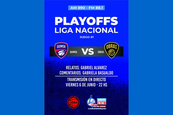 Quimsa vs. Obras: Arrancan los playoffs de la Liga Nacional por FM 88.1