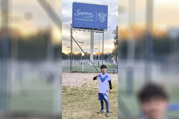 Exequiel Villa, listo para su gran debut en Vélez Sarsfield