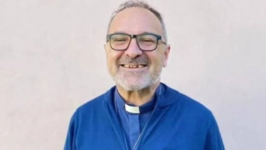 Franco L&uuml;tens, cura detenido (Facebook)